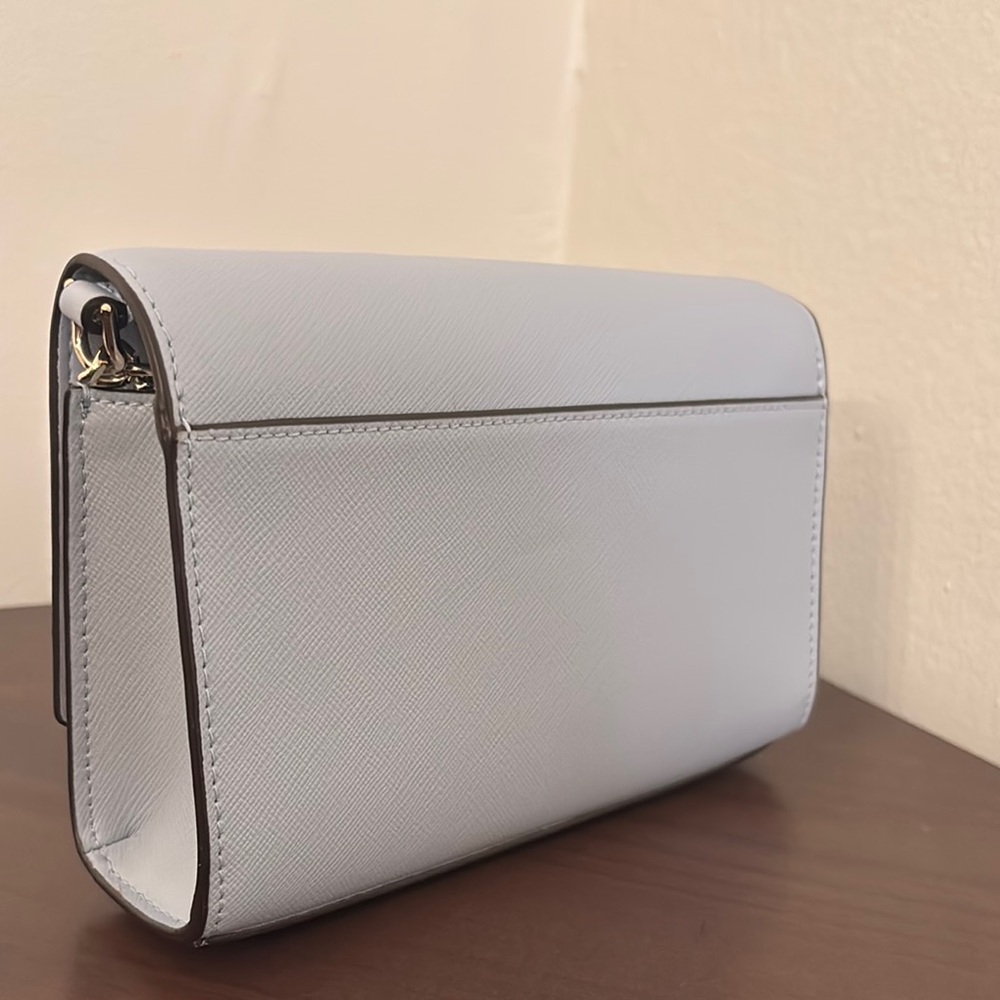 Kate Spade Blue Crossbody Bag with partial Chain Strap - Picture 2 of 3